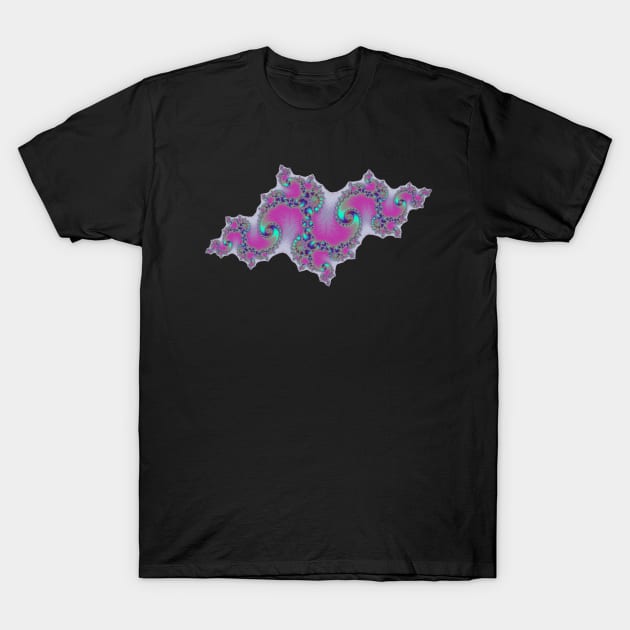 Symmetric fractal T-Shirt by Infinity Chaos